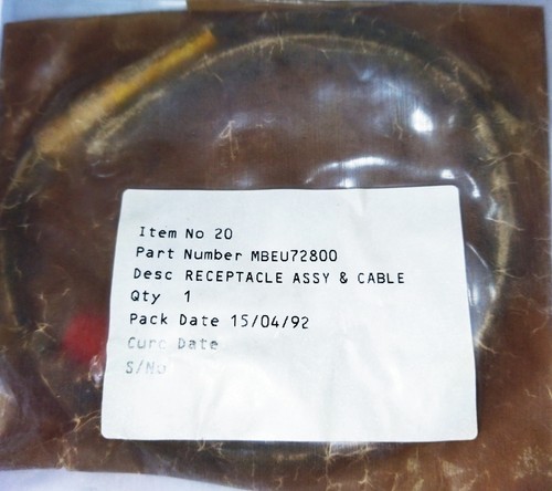 Mbeu 72800 receptacle cable - ,