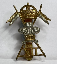 12th lancers Cap badge Well