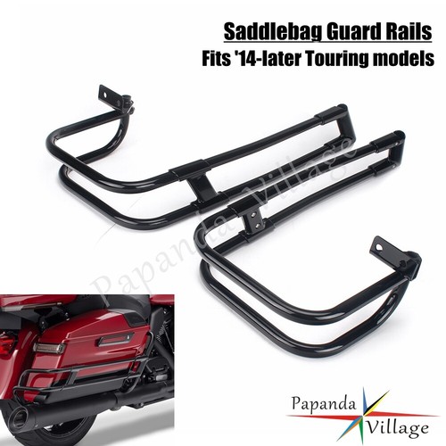 Rear saddlebag guard rails kit - rear,
