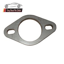 Universal 2 Pin Exhaust Flanges Various Bore Size Mild or Stainless 8mm Thick