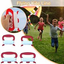 30/100M Kite Line Reel String D shaped Plastic Nylon handZ0 Flying Thread |UK]