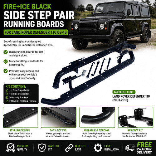 Side step pair - pair, rover
