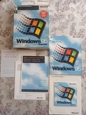 Microsoft Windows 95 Upgrade - Original Big Box CD-ROM Version.