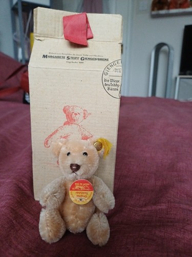 Steiff mini teddy bear - steiff,
