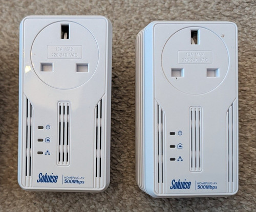 Solwise homeplug av500mb - homeplug,
