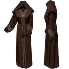 Brown Open Front Abaya