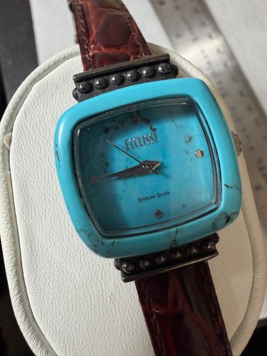 Ecclissi turquoise watch - , face