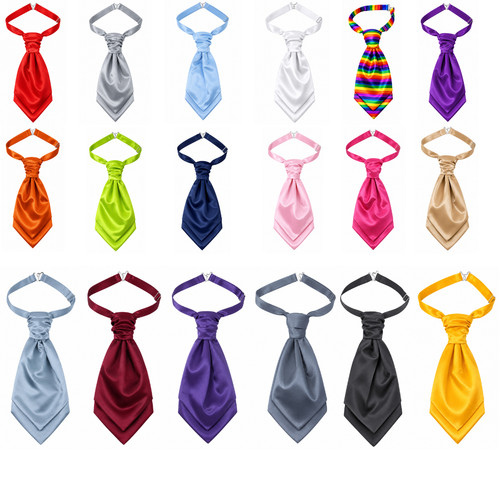 Cravat wedding ruche pre - cravat,