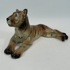 Vintage W R Midwinter Lounging Tiger Figuirine 40's 50's