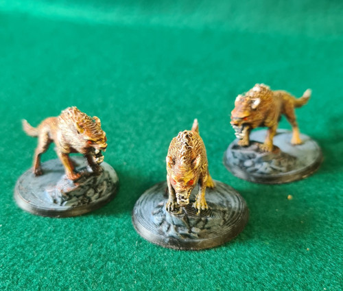 Darkfang dire wolf pack - darkfang,