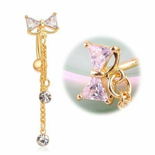 Cute dangle body bow belly - body,