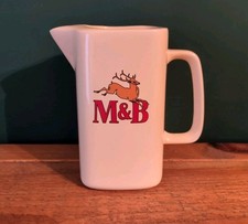 M&B Mitchell's & Butlers Brewers Beer Wade Ceramic Water Jug Breweriana Pub Bar