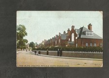 Postcard Kent Gravesend The Alms Houses and Old Road 1906