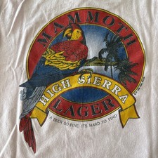 RARE VTG Mammoth Lager High