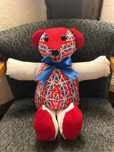 Handmade teddy bear stuffed - teddy,