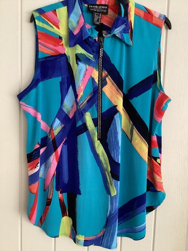 Frank lyman rhinestone zip - lyman,