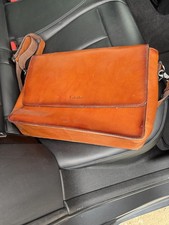 LOAKE - Leather - unisex Handmade Leather Briefcase Laptop Satchel