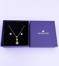 Swarovski necklace and earring - swarovski,