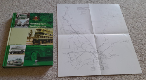Hardback book with map - with,