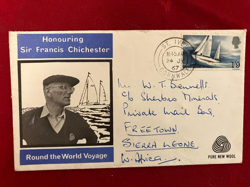 First day cover round - cover,