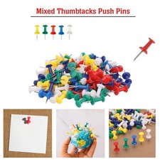 Coloured Thumb Tacks Push Pins
