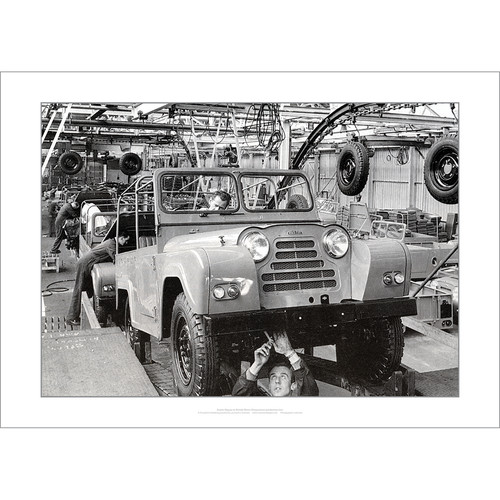 Austin gipsy 4wd art print - gipsy,