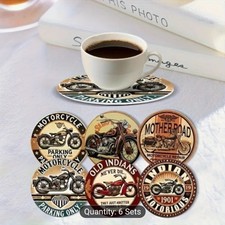 6 Pieces Of Wooden  Motorbike