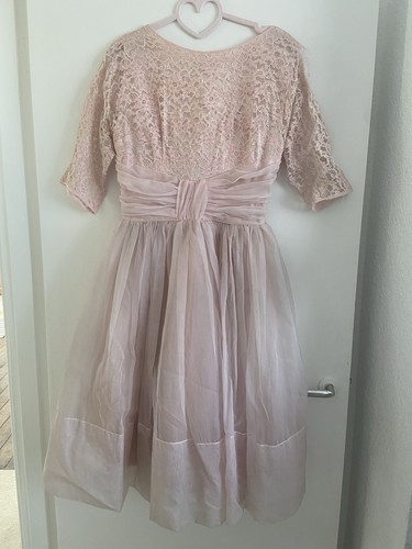 Vintage powder pink prom - powder,