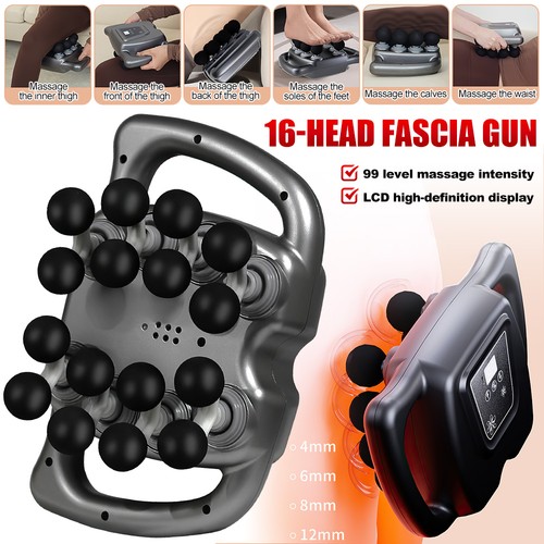 16heads fascia muscle massager - muscle,