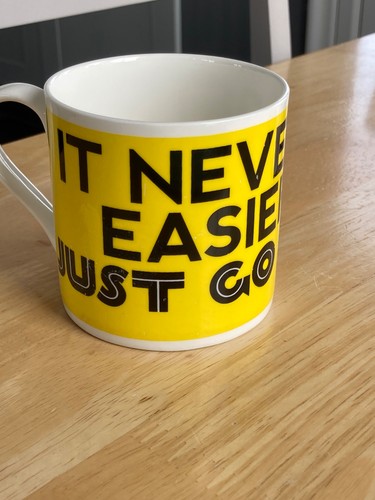 Never gets easier - it, just