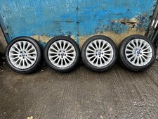 Ford Focus Mk3 17” Alloy Wheels / Tyres 205/55/17 5 Stud Genuine 2011-2017 W99