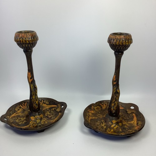 Pair cold painted - pair, bronze