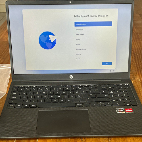 Laptop fc0180na 15 6in - hp, 15.6in