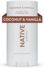 Native Deodorant Womens & Men  Alcohol & Aluminium Free - Coconut &