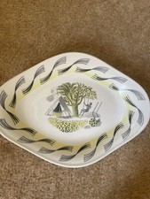 RARE  1950s ERIC RAVILIOUS  Garden dish for Wedgwood 1930s rope swing Summer