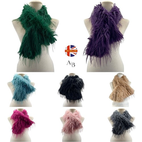 Women faux fur collar winter - women's,