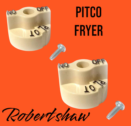 Pitco gas fryer knob - 2,