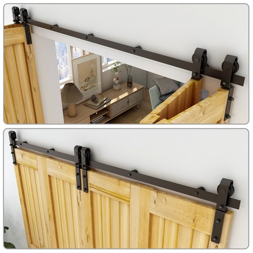 Top mount roller bifold - top,