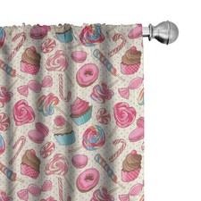 Candy Cane Window Curtains