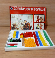 Construct-o-straws vintage toy