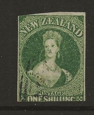 NEW ZEALAND SG44 1s Green QV
