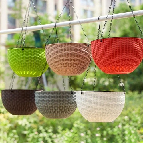 Hanging baskets flower pots