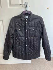 Zara Quilted Black Mens Jacket