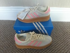 Adidas Gazelle Bold 'Semi Pink Spark' Trainers Size 5 UK BNWT Boxed