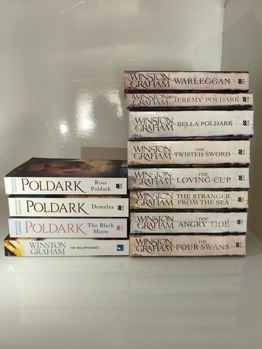Poldark books complete set - poldark,