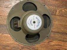 Vintage Goodmans Audiom 60 15ohm 15w 12" Speaker Driver Vox AC15 AC30 Small Rip