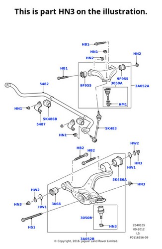 Land rover nut discovery - land,