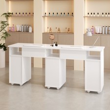 Pro Double Manicure Table