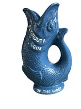 Gurgle Glug Jug 'Plymouth Gin Spirit Of The West' 24cm Dartmouth Devon England