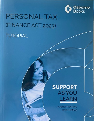 Osborne books personal tax - tax, aat